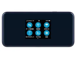 Pocket WiFi 5G A101ZT [ネイビー]