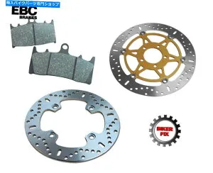 Brake Disc Rotors ヤマハYZF 750 R/SP 93-97リアブレーキディスクローターとパッドに適合 FITS YAMAHA YZF 750 R/SP 93-97 REAR BRAKE DISC ROTOR & PADS【並行輸入品】