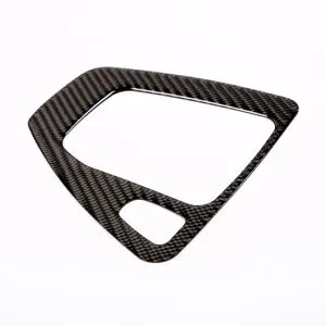 右ハンドル カーボンファイバー BMW 3 シリーズ E90 E92 E93 2005-2012 RHD センターコンソールギアパネルトリム Carbon Fiber AL-DD-5773 AL Interior parts for cars
