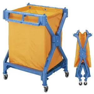 ★ポイント10倍★ 4/24~4/27 お買い物マラソン(要エントリー) 松吉医科器械 ダストカート X-J 1台 山崎産業 23-7370-00 販売セット入数：1