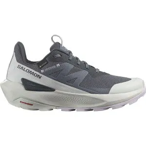 サロモン レディース シューズ スニーカー Salomon Elixir Activ GTX Shoe - Women's India Ink/Glacier Gray/Orchid Petal グレー