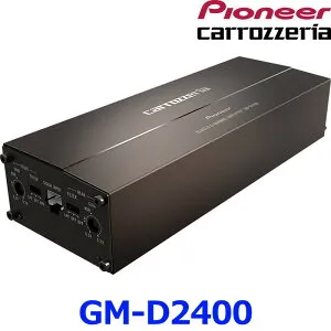 Pioneer パイオニア carrozeria カロッツェリア GM-D2400 100W×4・ブリッジャブルパワーアンプ