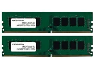 Princeton プリンストン デスクトップPC用増設メモリ 16GB (8GB 2枚組) PC4-21300(DDR4-2666) 288PIN UDIMM PDD4/2666-8GX2