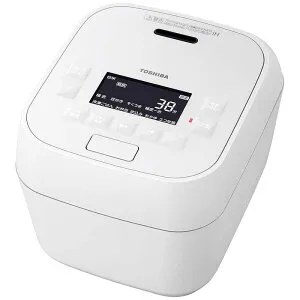 東芝 TOSHIBA 炊飯器 3.5合 炎匠炊き 真空圧力IH グランホワイト RC-6MGX-W