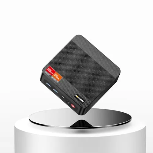 BOSGAME P3 PLUS ミニPC Ryzen 7 7840HS 32GB DDR5 4800Mhz 1TB M.2 NVMe PCIe 4.0 SSD Mini PC Windows 11 Radeon 780M RYZEN AI エンジン Wi-