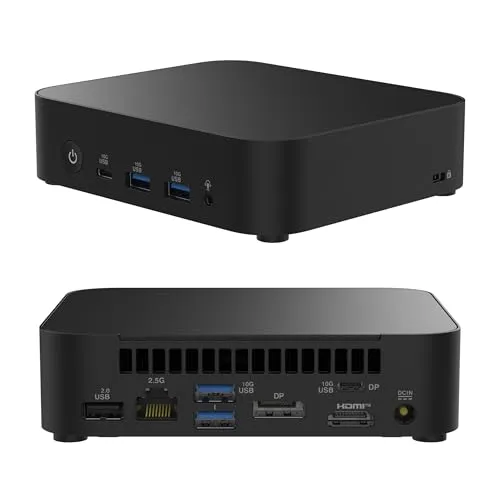 NUC 14 Pro NUC14MNK150 Mini Desktop Computer/Mini PC/HTPC 第14世代インテル ツインレイク N150、Intel UHD Graphics (N97)、16 GB DDR5 RAM、1 TB SSD