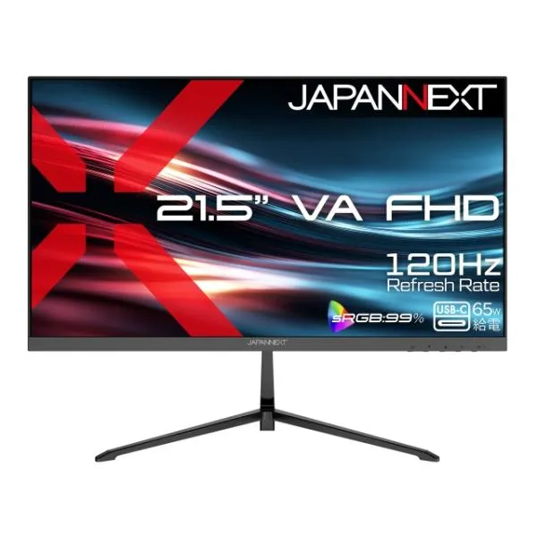 JAPANNEXT PCモニター・液晶ディスプレイ JN-215EV120F-C6 [21.5インチ]