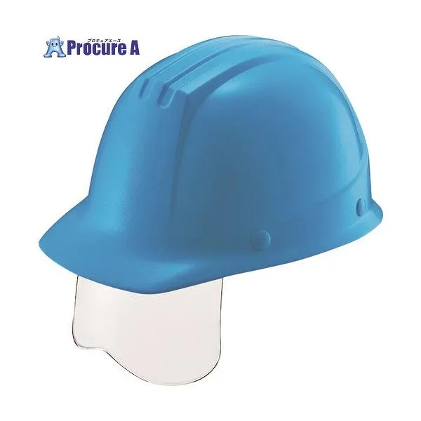 タニザワ エアライト搭載シールド面付ヘルメット ST#101J-SH(EPA) 帽体色 ブルー ■▼146-5178 101J-SH-B1 1個