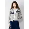 INSCRIRE(アンスクリア)/Navy Zip Hoodie