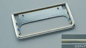 TOYOTA トヨタ 純正 アクセサリー パーツ CROWN SPORT クラウン スポーツ盗難防止機能付ナンバーフレームセット(プレステージ) 08407-00550 08407-00711 AZSH36W