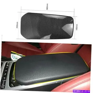 コンソールボックス カーボンファイバーセンターコンソールアームレストボックスパネルKIAスティンガーのトリムカバー2018-22 Carbon Fiber Center Console Armrest Box Panel Trim Cover For Kia Stinger 2018-22【