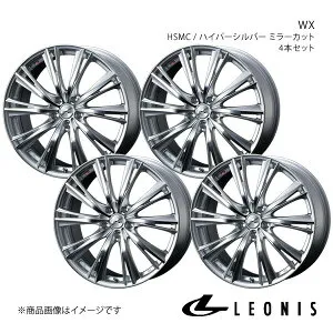 LEONIS/WX カローラ 210系 アルミホイール4本セット【15×6.0J 5-100 INSET45 HSMC】0033866