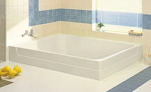 INAX 大型バス 2100サイズ 和風タイプ 2方半エプロン LBA-2101MBR