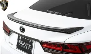 【M's】 レクサス 50系 LS F-SPORT 前期 (2017.10-2020.10) AIMGAIN 純VIP EXE トランクスポイラー タイプII カーボン CARBON エイムゲイン エアロ パーツ 部品 外装 社外 カスタム エクステリア LEXUS 50LS LS50 LS50