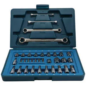 SIGNET 3/8DR 35個組 ヘクスローブソケットセット ケース付 12835