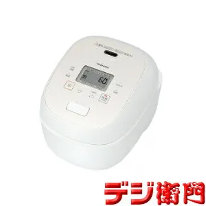 TOSHIBA 東芝 5.5合炊き IH炊飯ジャー 炊飯器 真空IH RC-10RWA(W) [グランホワイト] /【送料区分Sサイズ】