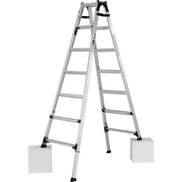 （メーカー直送）（法人限定）アルインコ 伸縮脚付はしご兼用脚立210cm PRW-210FX